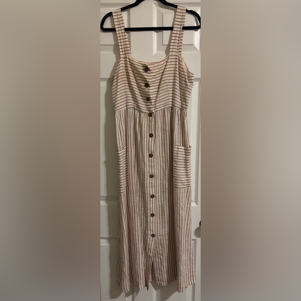 Artisan NY linen dress, size 10